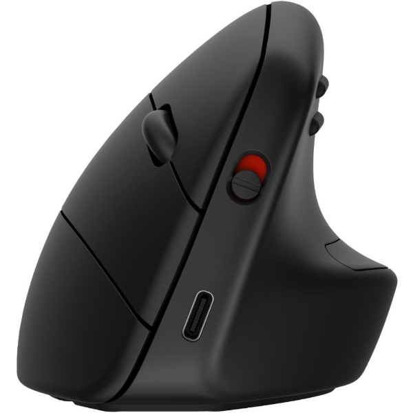 920 Ergonomic Vertical Wireless Mouse - Black resmi