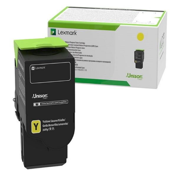 Lexmark 78C5UYE Sarı Corprate Toner resmi