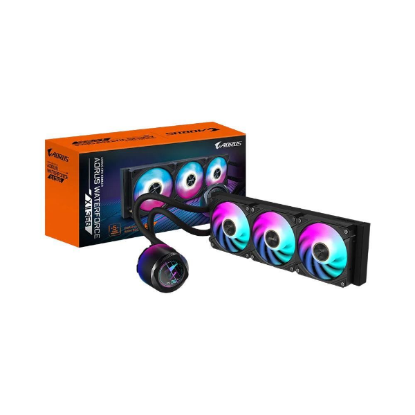 AORUS WATERFORCE X II 360 ICE 360mm 3x120mm ARGB Sıvı Soğutma CPU Cooler resmi