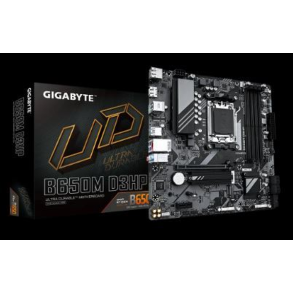 B650M-D3HP 8900MHz OC DDR5 AM5 M.2 HDMI DisplayPort MicroATX Anakart resmi