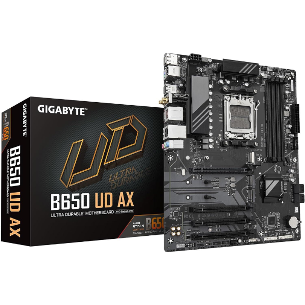 B650-UD-AX 8000MHz OC DDR5 AM5 M.2 HDMI DP MicroATX Anakart resmi