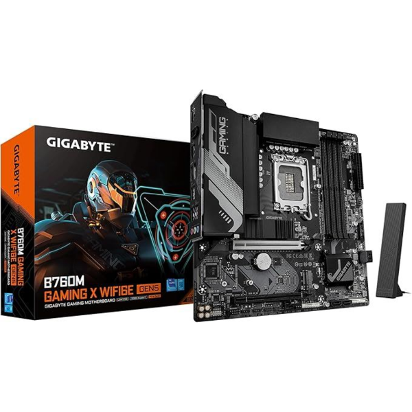 B760M-GXWF6EGEN5 7600MHz OC DDR5 LGA1700 M.2 HDMI DP Micro-ATX Anakart resmi