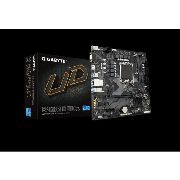 B760M-H-DDR4 3200MHz LGA1700 M.2 HDMI D-Sub MicroATX Anakart resmi