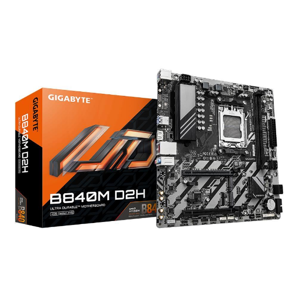 B840M-D2H 7600MHz OC DDR5 AM5 M.2 HDMI-DP MicroATX Anakart resmi