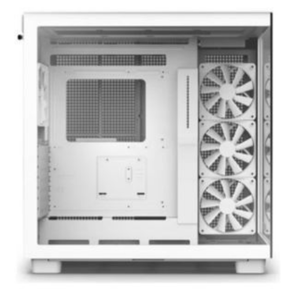 H9 Flow Beyaz ATX Mid Tower Kasa resmi