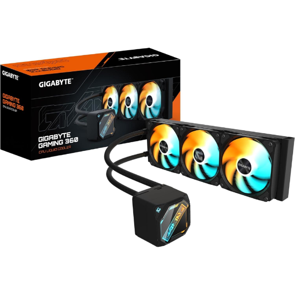 GME 360 360mm 3x120mm ARGB Sıvı Soğutma CPU Cooler resmi