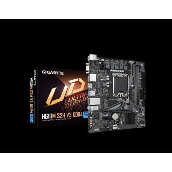 H610M-S2H-V3-DDR4 3200 MHz LGA1700 M.2 HDMI D-Sub MicroATX Anakart resmi