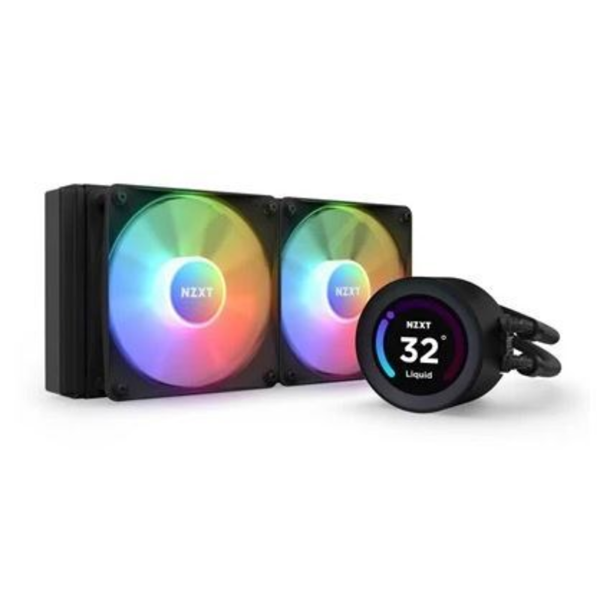 Kraken Elite 240 Siyah RGB AIO LCD Display 240mm Sıvı Soğutucu resmi