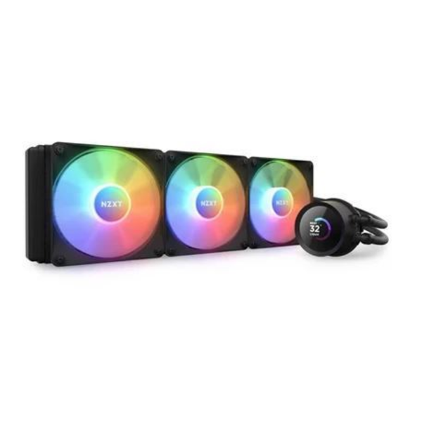 Kraken 360 Siyah RGB AIO LCD Display 360mm Sıvı Soğutucu resmi
