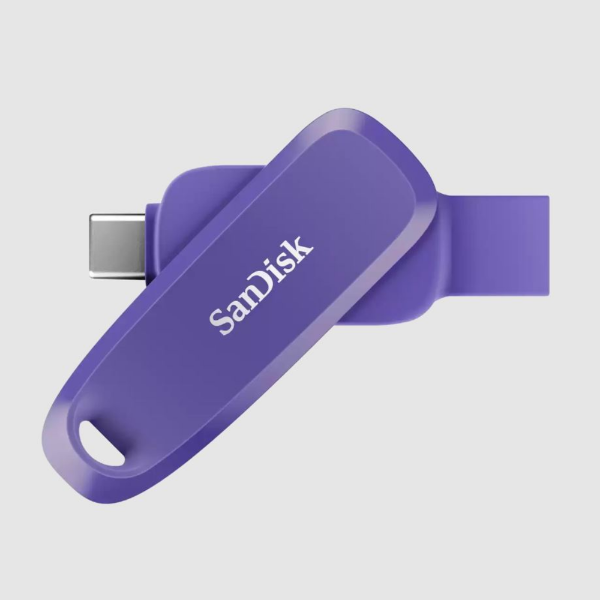 256GB Phone Drive USB Type-C/USB Type-A 100MB/s Purple Opulence Color resmi