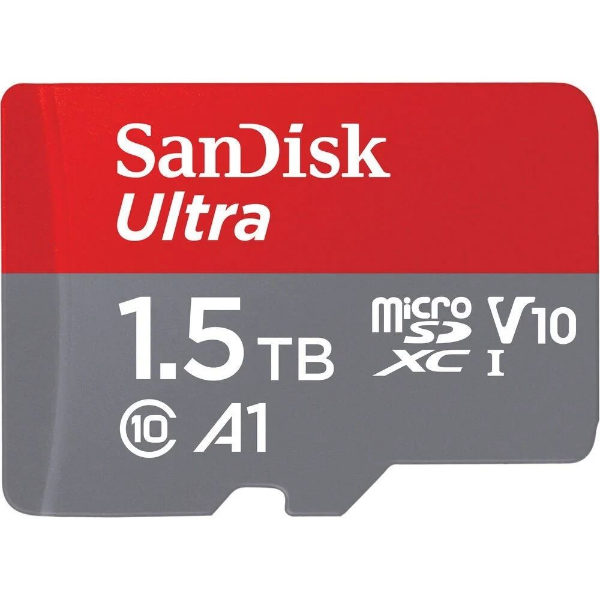1.5TB Ultra 150MB/s A1 Class 10 UHS-I microSDHC Hafıza Kartı resmi