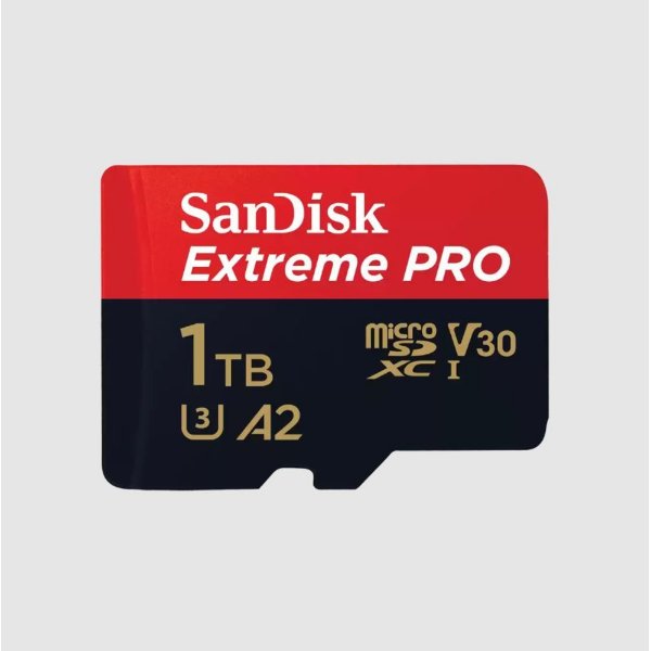 1TB Extreme Pro SDXC UHS-I A2 200MB/s MicroSD Card resmi