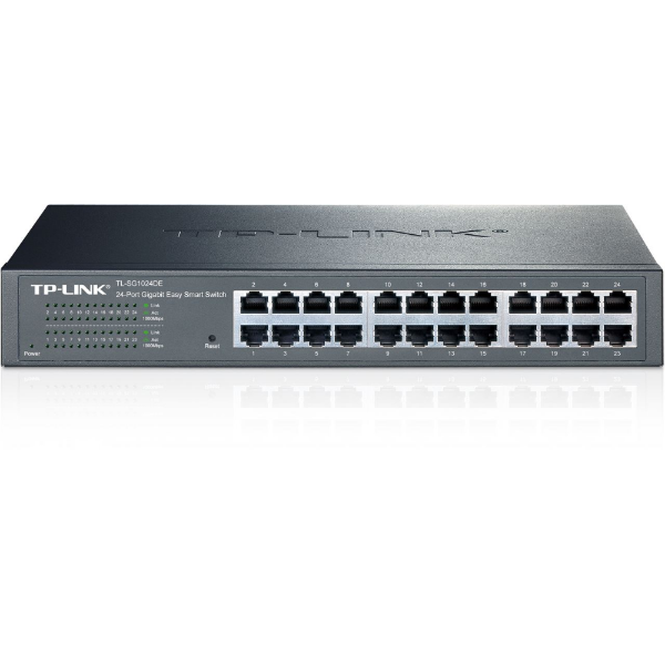 24 Port 10/100/1000MBPS Smart Switc resmi