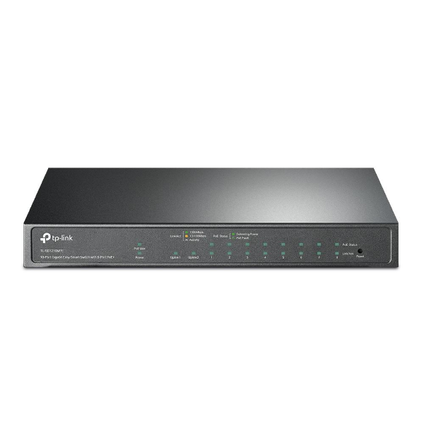 10-Port Gigabit Easy Smart Switch with 8-Port PoE+ resmi