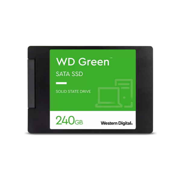 240GB GREEN SATA 3.0 545-430MB/s 7mm 2.5'' SSD resmi