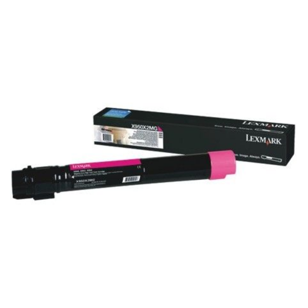 X950DE,X952DE,X954DE Kırmızı 22000 Sayfa Lazer Toner resmi