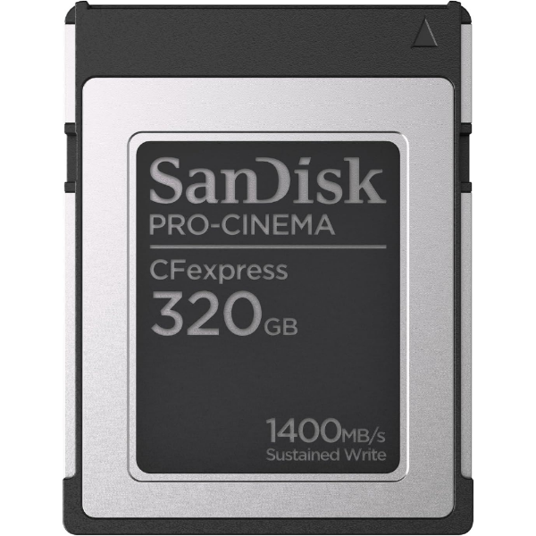 320GB PRO-CINEMA 1700 MB/s CFexpress Type-B Card resmi