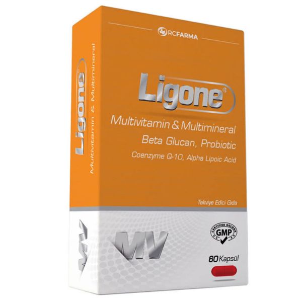 Ligone Beta Glucan Probiotic Multivitamin 30 Kapsül