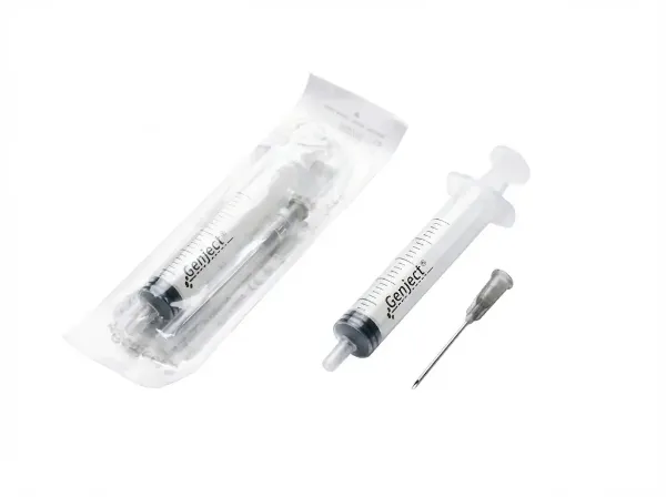 Genject 3P Enjektör 2.5 ml/cc %6 Eğimli Dental Beyaz 27g 0.40X50mm