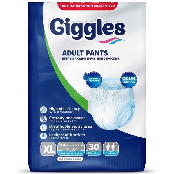 Giggles Emici Külot Yetişkin xLarge 30'lu