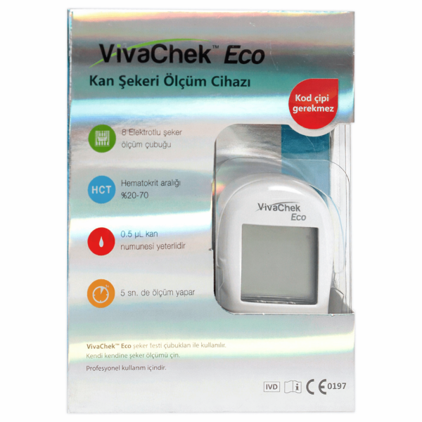 Vivachek Eco Kan Şekeri Ölçüm Cihazı